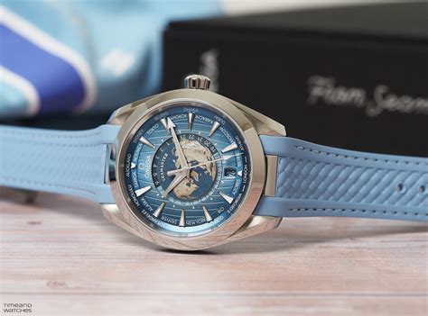 omega seamaster worldtimer summer blue|omega aqua terra 150m price.